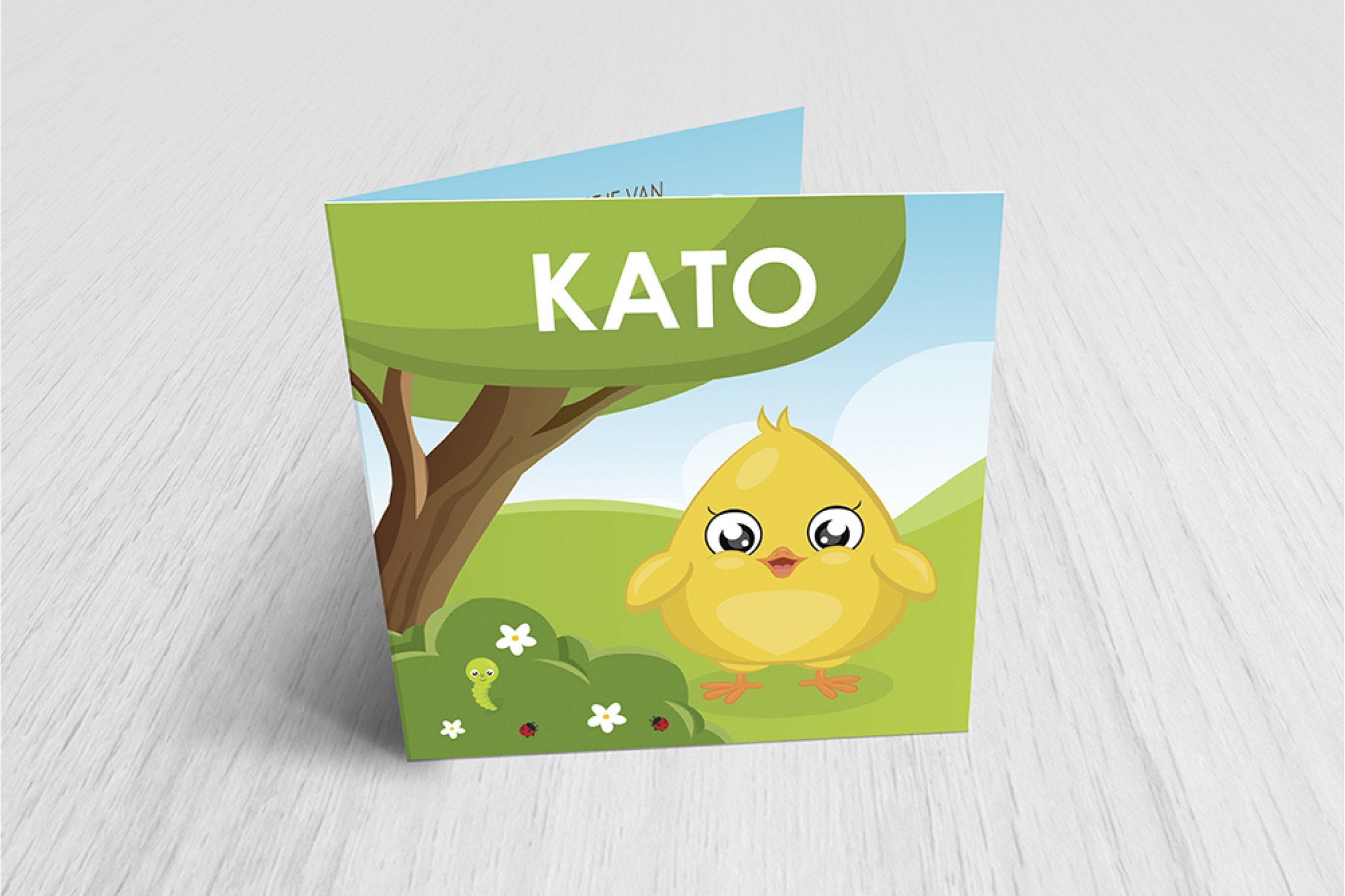 Kuiken in lente
